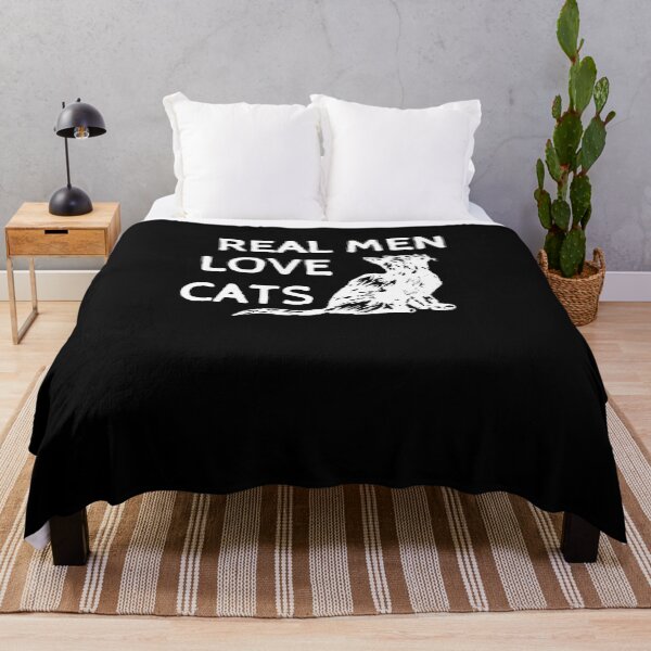 Item preview, Real Men Love Cats designed and sold by clickmostro.