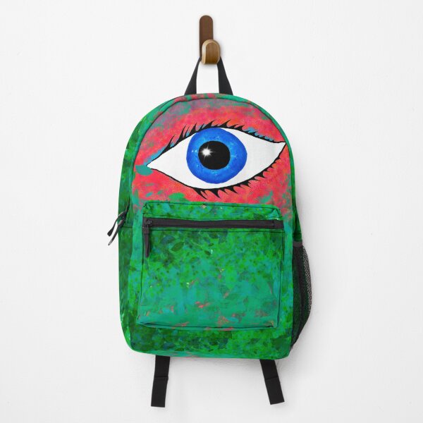 Item preview, Mysterious eye peeking through a vegetation designed and sold by Pragonette.
