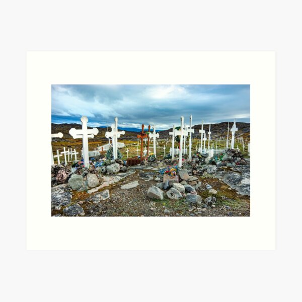 Item preview, Greenland graveyard designed and sold by Robert Lacy.