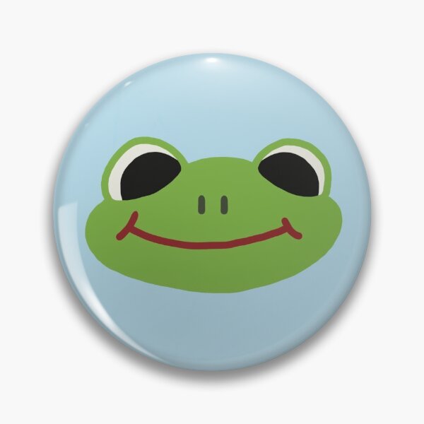 Item preview, frog (light blue) designed and sold by captainegg.
