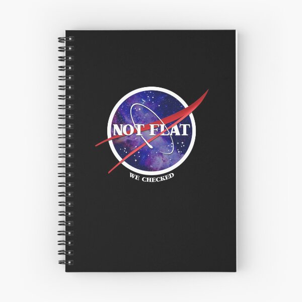 Item preview, Not Flat We Checked NASA designed and sold by Nerd Shizzle.