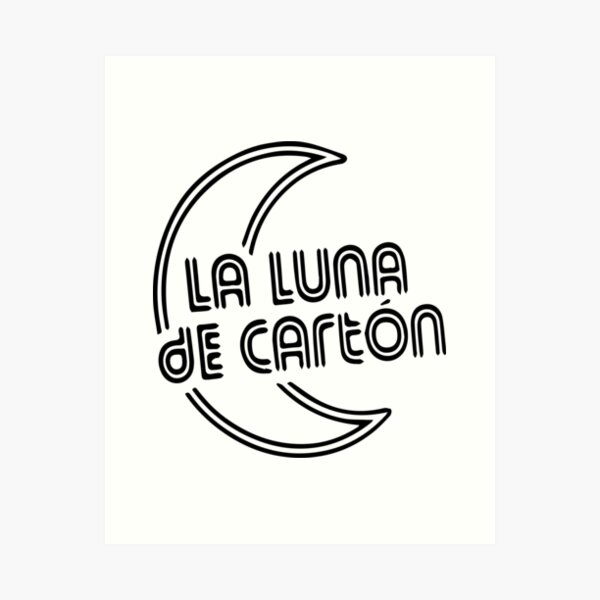 Luimelia - The Cardboard Moon Art Print