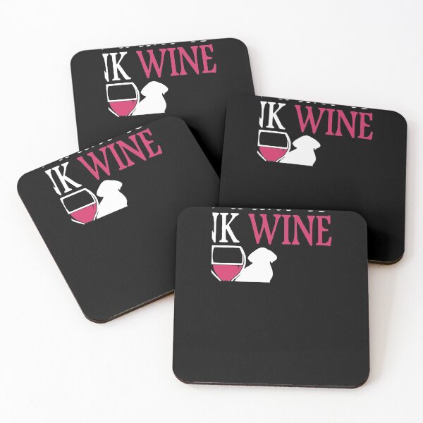 Item preview, I Just Want To Drink Wine And Pet My Dog  designed and sold by clickmostro.