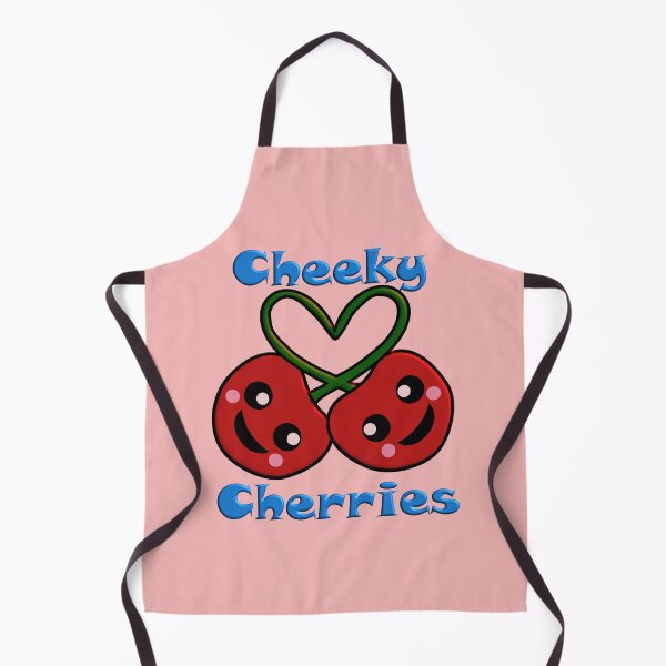 Item preview, Cheeky Cherries Quote, Cute Cherries with a Heart Stalk designed and sold by JulieSouster.