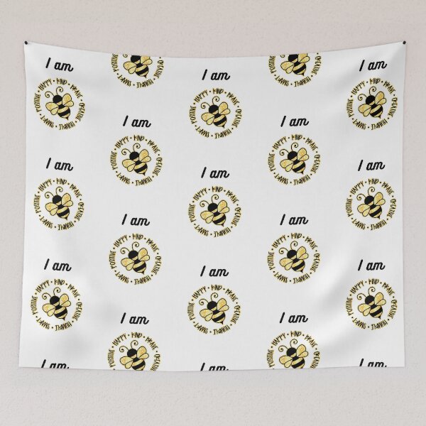 Item preview, Life affirming message,Busy Bee active,creative and hard working designed and sold by Haveonelikethis.