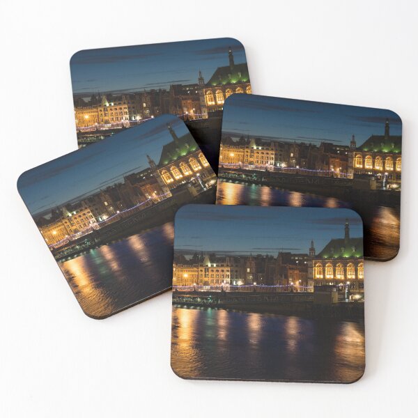 Item preview, London Night Magic - Colorful Reflections on the Thames River designed and sold by Georgia Mizuleva.