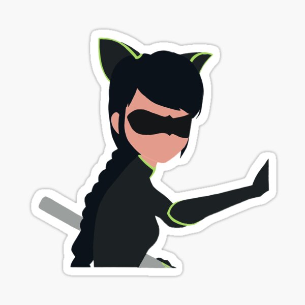 Lady Noir Sticker Sticker