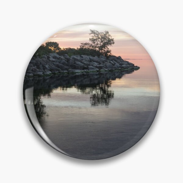 Item preview, Soft Pinks and Purples - Silky Morning on Lake Ontario designed and sold by Georgia Mizuleva.