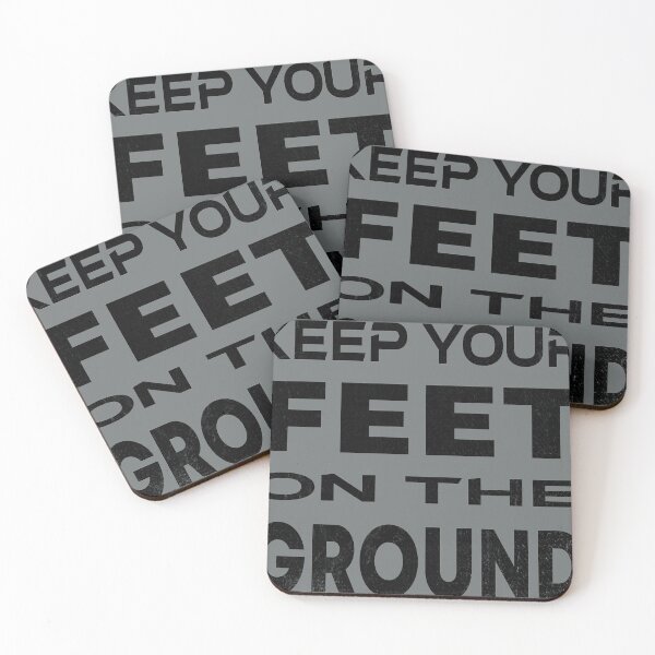 Item preview, keep your feet on the ground designed and sold by designer-02.