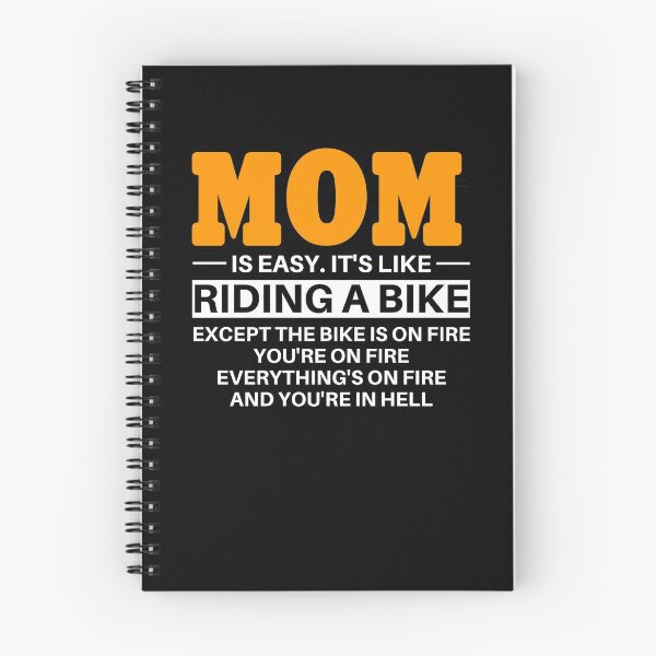 Item preview, Being A Mom Is Easy. It's Like Riding A Bike designed and sold by clickmostro.