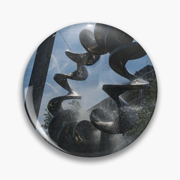 Item preview, Spiral Sculpture Fountain with a Sun Flare designed and sold by Georgia Mizuleva.