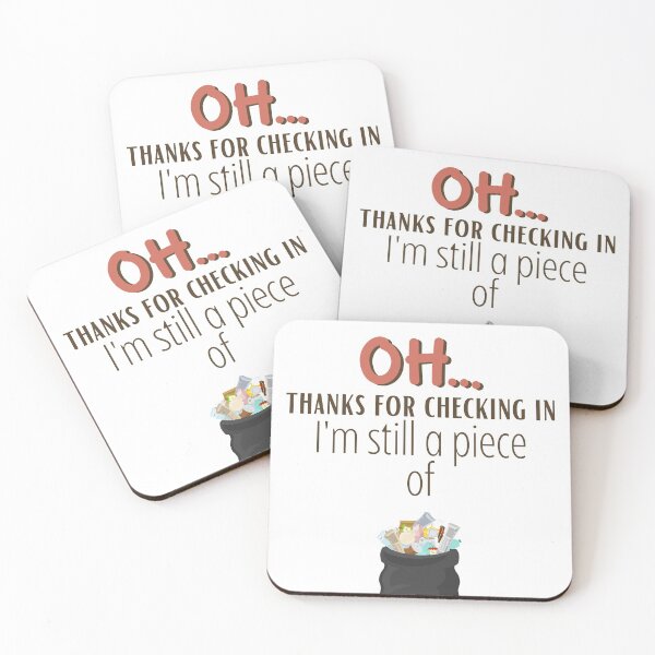 Item preview, oh hi thanks for checking in im still a piece of garbage designed and sold by sabirlhc.