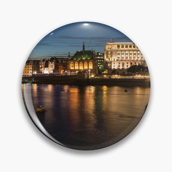 Item preview, London Night Magic - Silky Reflections on the Thames River designed and sold by Georgia Mizuleva.