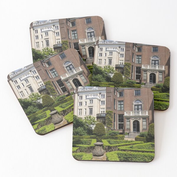 Item preview, Formal Garden - Sculpted Boxwood Hedges and Period Facades designed and sold by Georgia Mizuleva.