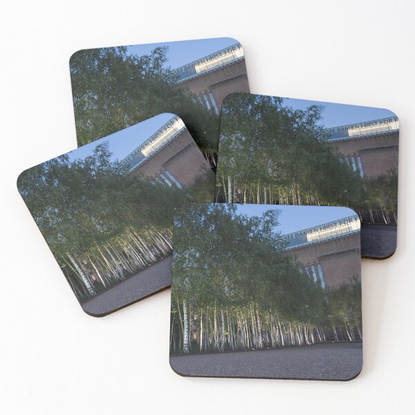Item preview, Modern Birch Garden in Front of Tate Modern Art Gallery, London designed and sold by Georgia Mizuleva.