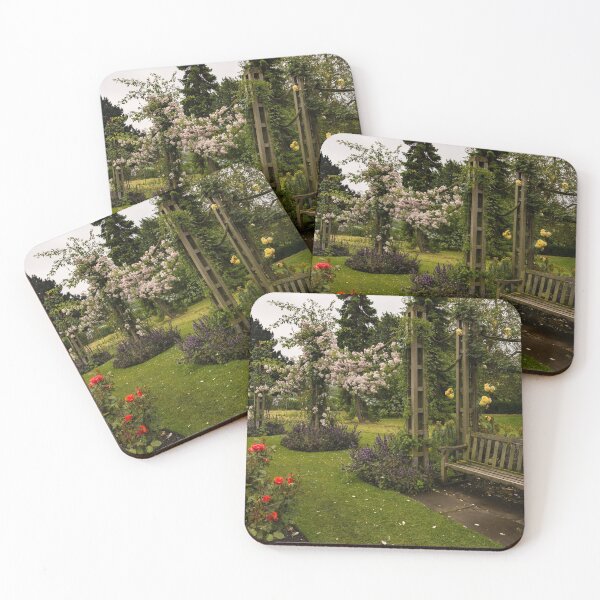 Item preview, It is Raining Rose Petals - Queen Mary Gardens on a Rainy London Day designed and sold by Georgia Mizuleva.