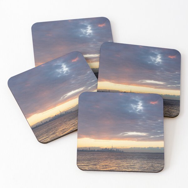 Item preview, Just Before Sunrise - Toronto Skyline Silhouette designed and sold by Georgia Mizuleva.