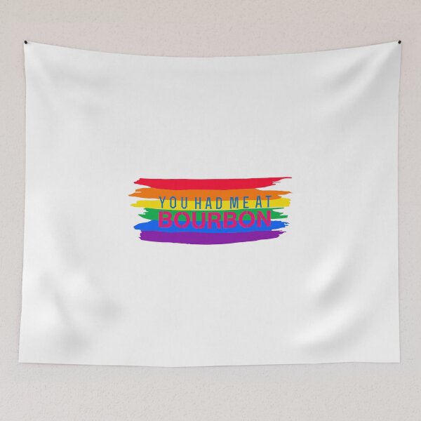 Item preview, You had me at Bourbon | You Had Me At Bourbon | LGBT designed and sold by PincraftArt.
