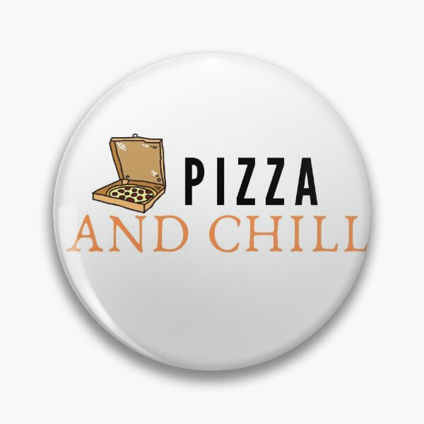 Item preview, pizza and chill designed and sold by lilbluedesign.