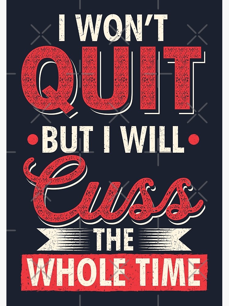 Not Quitting Gym Rat | Greeting Card