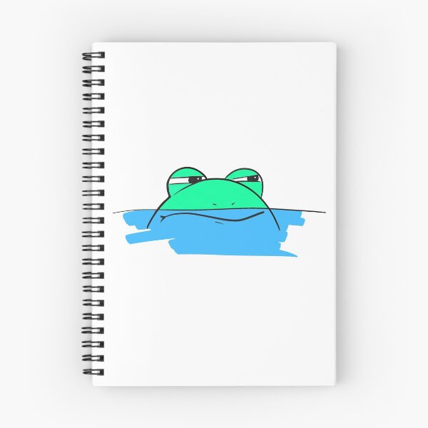 Item preview, Suspicious green frog splash designed and sold by mike deee.