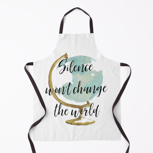 Item preview, Silence Won't Change The World designed and sold by Martini-Four.