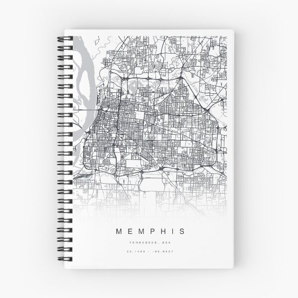 Item preview, Memphis, Tennessee, USA Map Poster designed and sold by TheZenSprout.