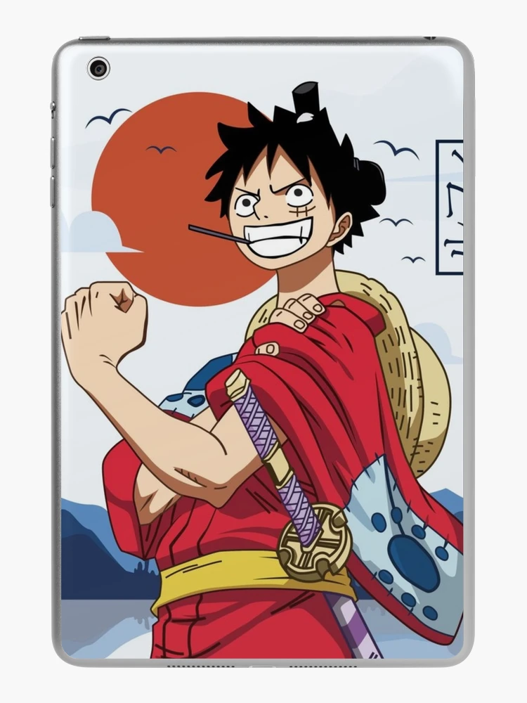 chibi anime one piece luffy iPad Case & Skin by LinaMercata0428