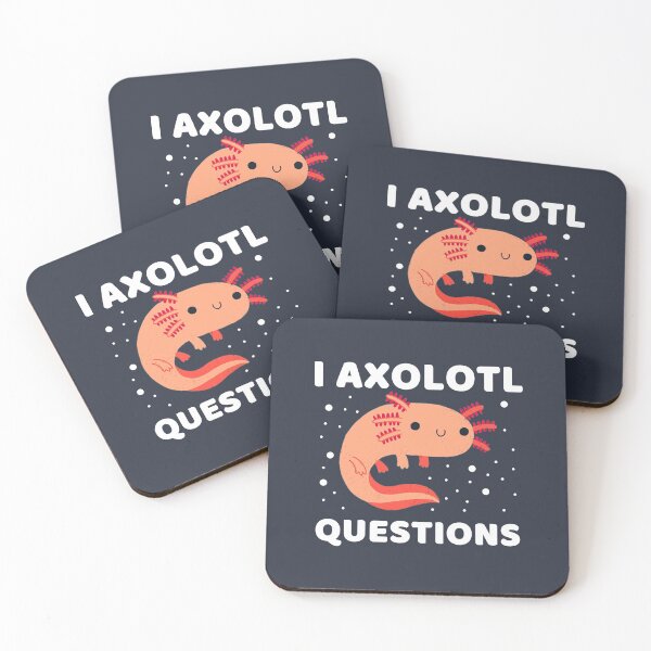 Item preview, I AXOLOTL QUESTIONS #1 designed and sold by SalahBlt.
