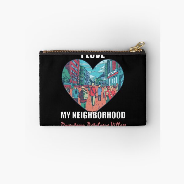Item preview, I Love My Neighborhood Downtown Patchogue Village - Community Pride designed and sold by artfulnotebook.