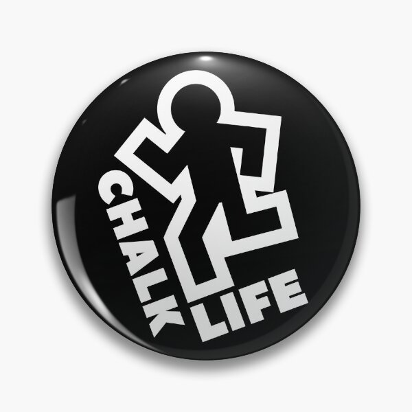 Item preview, CHALK LIFE (White on Dark) designed and sold by YourMateNate.