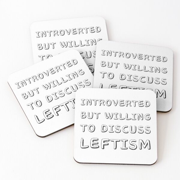 Item preview, Introverted But Willing To Discuss Leftism T-Shirts designed and sold by Magic-Offers.