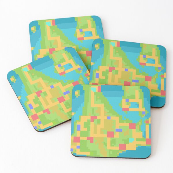 Item preview, Sinnoh Map Pixel designed and sold by rachxt.
