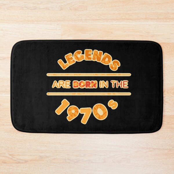 Item preview, Legends are born in the 70s designed and sold by AW2 Designs.
