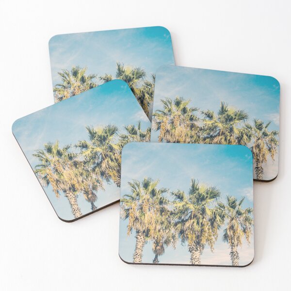 Item preview, Tropical Palm Trees Against Blue Sky designed and sold by ppolecho.