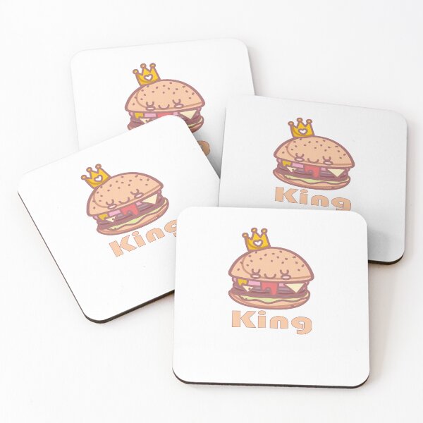 Item preview, Funny Burger King - Cartoon illustration designed and sold by BenchamaZakaria.