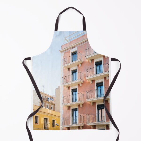 Item preview, Pink and Yellow Apartment Buildings designed and sold by ppolecho.