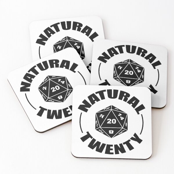 Item preview, Natural Twenty D20 designed and sold by Harley-Jay.