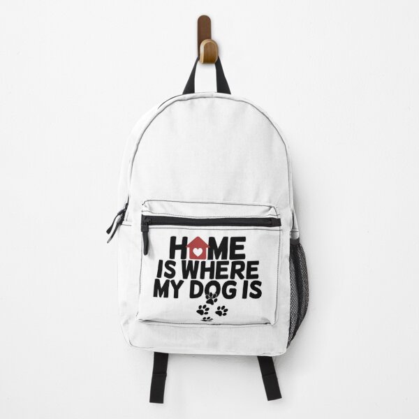 Item preview, Home is where my dog is  designed and sold by Mr Wolf.