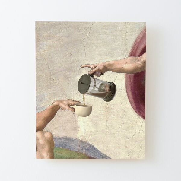 CREATION Wood Mounted Print