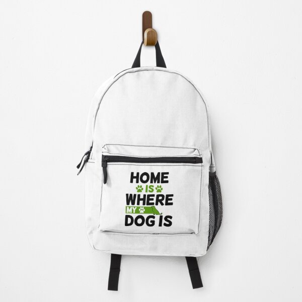 Item preview, Home is where my dog is  designed and sold by Mr Wolf.