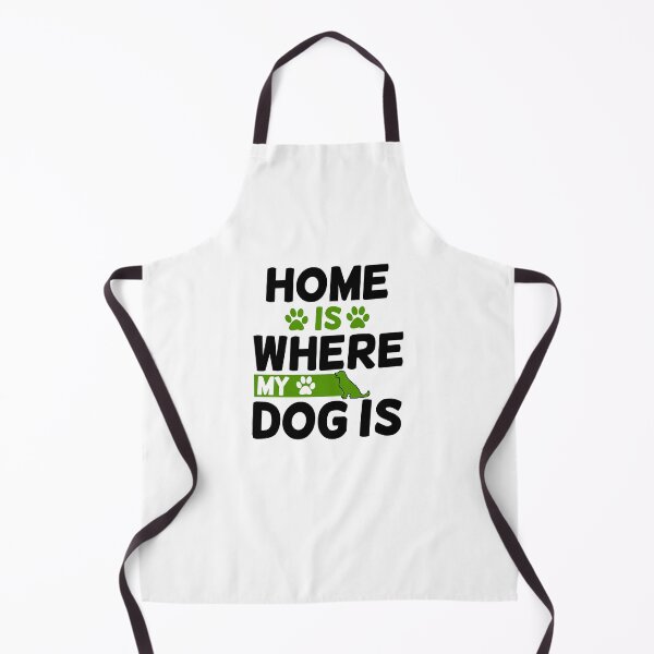 Item preview, Home is where my dog is  designed and sold by Mr Wolf.