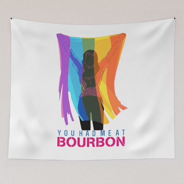 Item preview, You had me at Bourbon | You Had Me At Bourbon | LGBT designed and sold by PincraftArt.