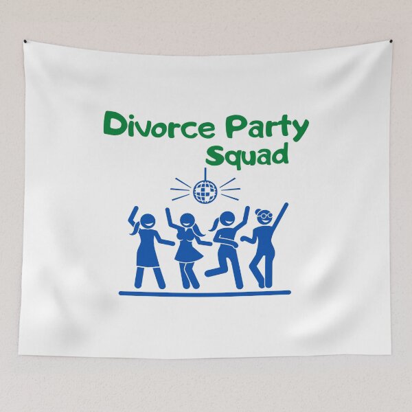 Item preview, Divorce Party Squad designed and sold by besttwlife.