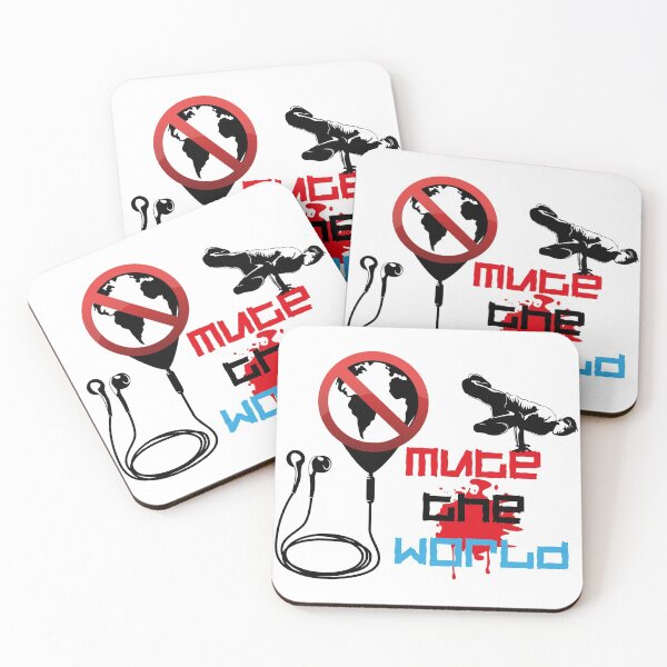 Item preview, MUTE THE WORLD designed and sold by RIDVAN | Visual Art & Design.