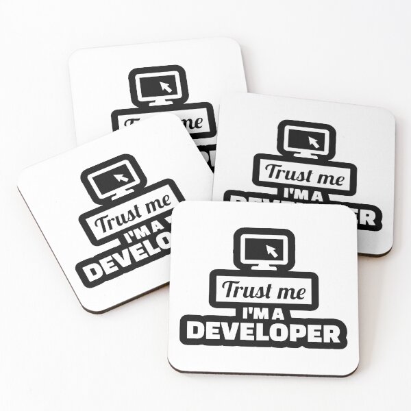 Item preview, Trust me I'm a Developer designed and sold by devtshirts.