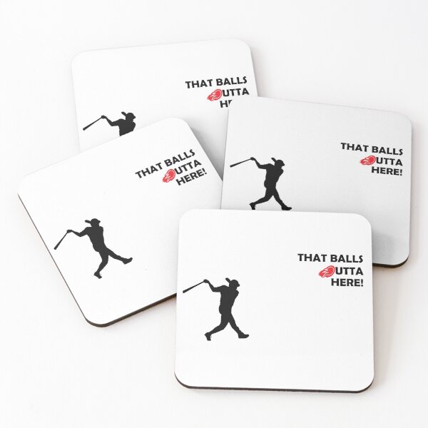 Item preview, THAT BALLS OUTTA HERE designed and sold by DomGDesign.
