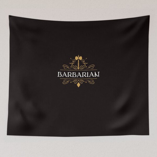 Item preview, Barbarian-Slaying-Dragons-in-Dungeons-Tabletop-RPG designed and sold by Jook1951.