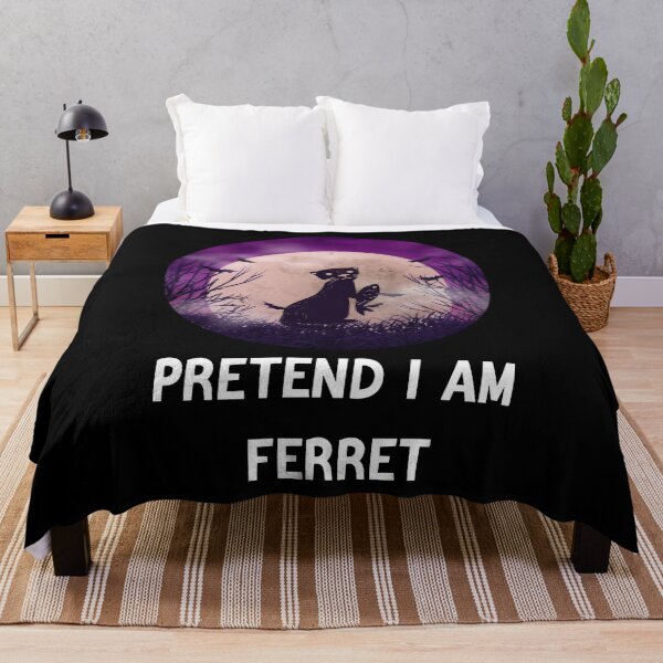 Item preview, Pretend i'm Ferret funny halloween gift idea for ferret lovers designed and sold by Yonshop.