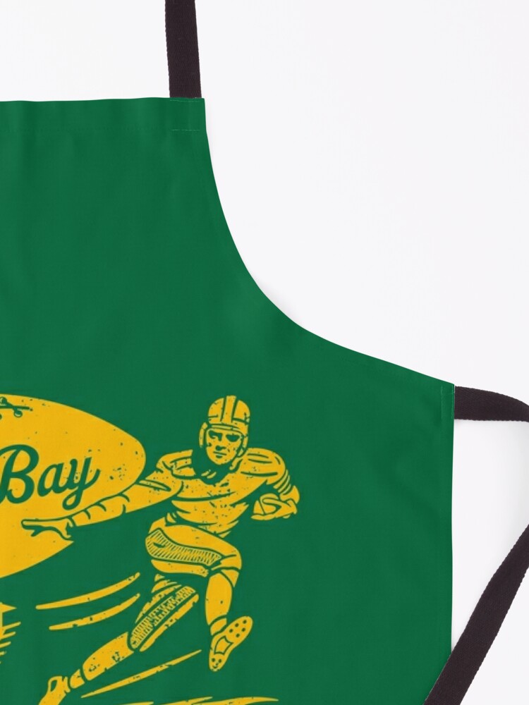 Green Bay Packers Apron, Men's / Women's Football Apron, Aprons